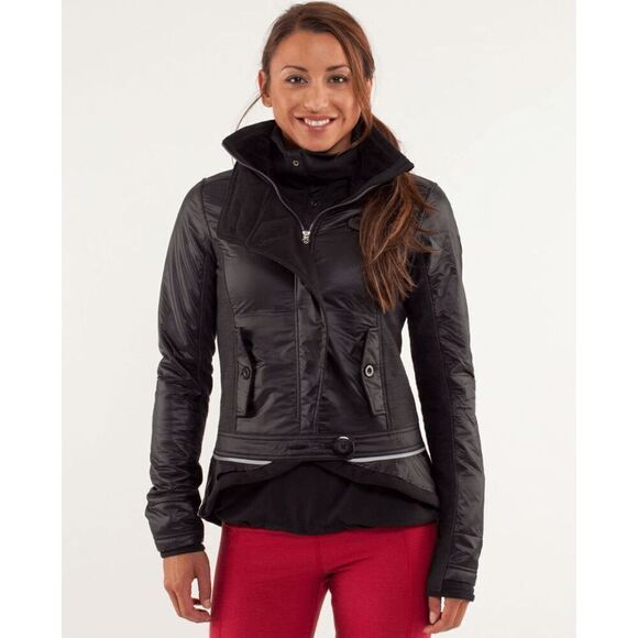 227-EUC Size 4 Lululemon Pedal Power Jacket - Picture 1 of 3